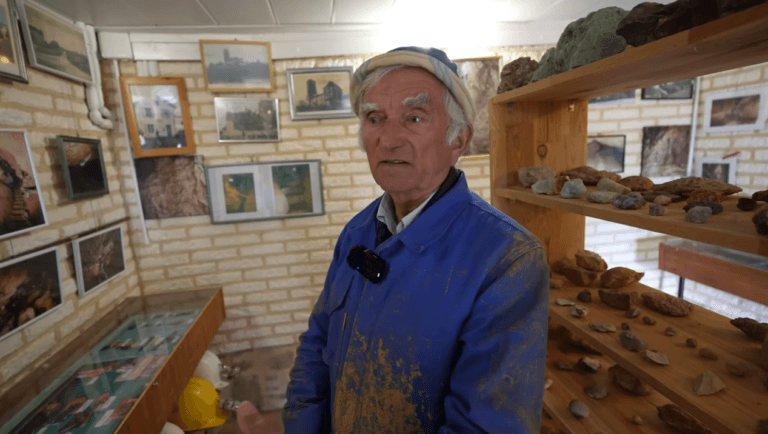 Robert een bijzondere Franse Speleoloog en Amateurarcheoloog