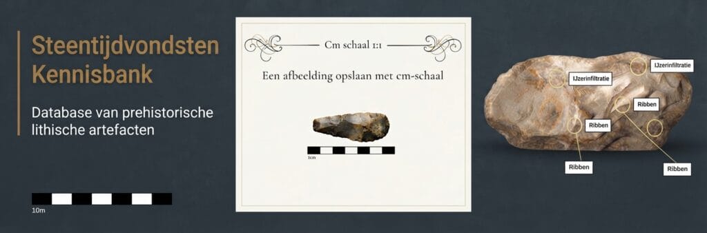 Cm schaal 1:1 en artefacten kenmerken